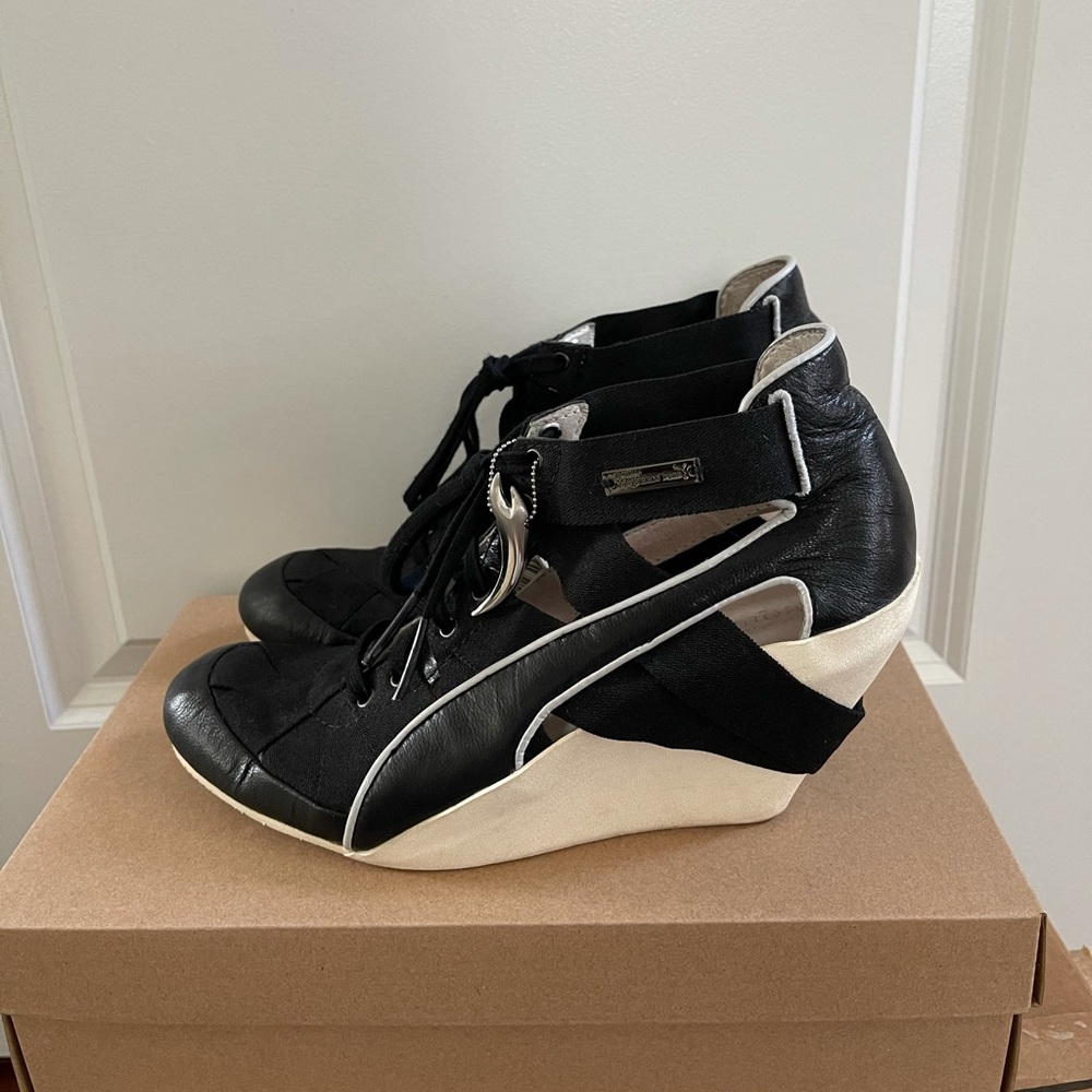 Alexander McQueen Puma sneaker wedges